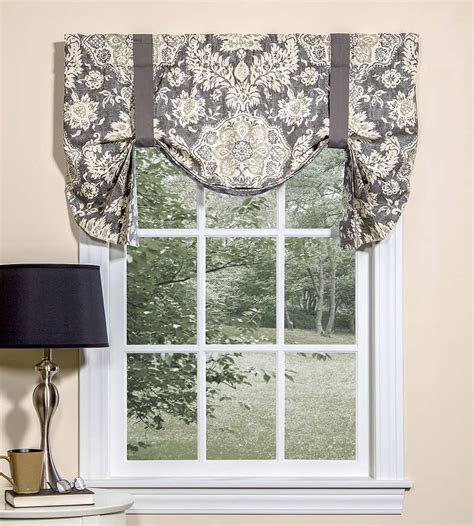 metal valance curtains